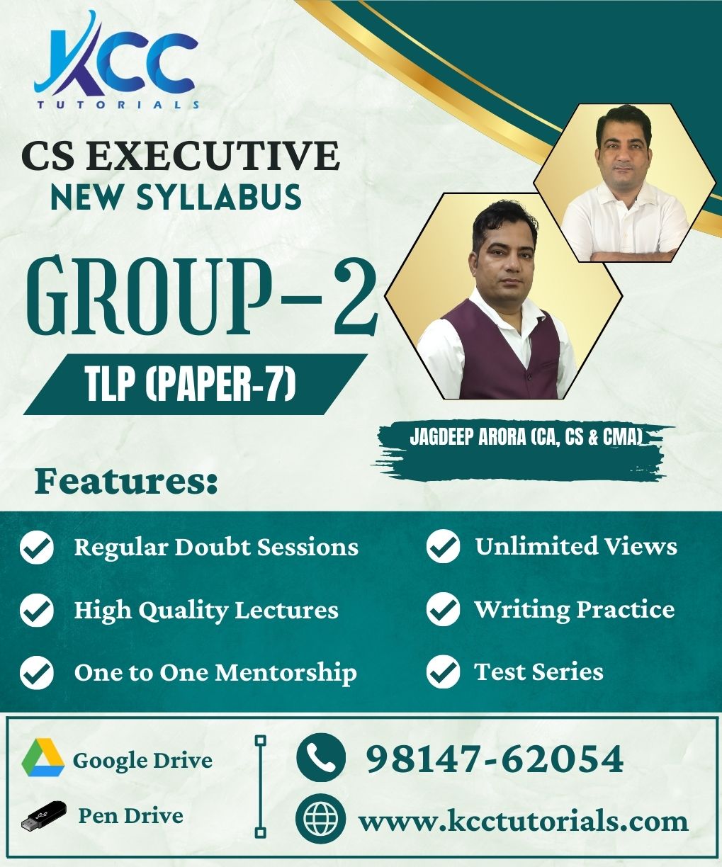 Best CS Executive Tax Laws Video Lectures Live Classes